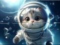 Lalao Jigsaw Puzzle: Astronaut-Cat