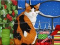 Lalao Jigsaw Puzzle: Christmas Cat
