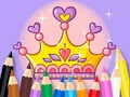 Lalao Coloring Book: Princess Crown