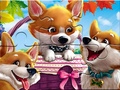 Lalao Jigsaw Puzzle: Funny Corgis