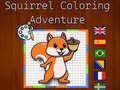 Lalao Squirrel Coloring Adventure