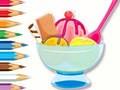 Lalao Coloring Book: Ice Cream Sundae