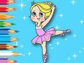 Lalao Coloring Book: Ballet Girl