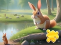 Lalao Jigsaw Puzzle: Rabbit And Squirrels