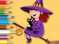 Lalao Coloring Book: Trainee Witch