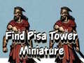 Lalao Find Pisa Tower Miniature