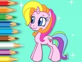 Lalao Coloring Book: Shining Pony
