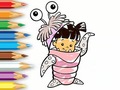 Lalao Coloring Book: Monster Costume Girl