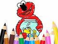 Lalao Coloring Book: Elmo New Friend