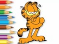 Lalao Coloring Book: Garfield Hamburger