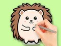 Lalao Coloring Book: Cute Hedgehog