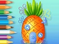 Lalao Coloring Book: Pineapple-House