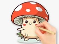 Lalao Coloring Book: Mushroom