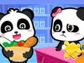 Lalao Jigsaw Puzzle: Baby Panda Supermarket