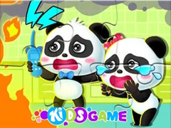 Lalao Jigsaw Puzzle: Baby Panda Firework