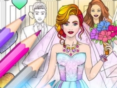 Lalao Wedding Coloring Dress Up Game