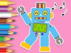 Lalao Coloring Book: Robot Dancing