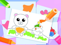 Lalao Toddler Drawing: Cute Pig