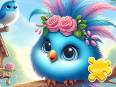 Lalao Jigsaw Puzzle: Cute Blue Bird