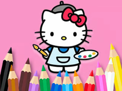 Lalao Coloring Book: Hello Kitty Painting