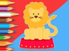 Lalao Coloring Book: Circus-Lion