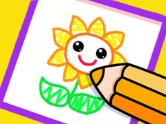 Lalao Toddler Drawing: Beautiful Flower