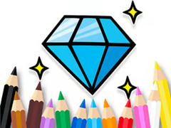 Lalao Coloring Book: Shining-Diamond