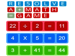 Lalao RE5OLVE a+math=game
