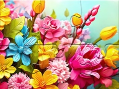 Lalao Jigsaw Puzzle Flowers