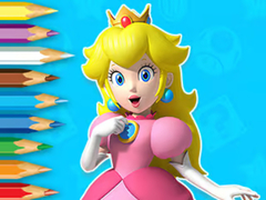 Lalao Coloring Book: Young Princess Peach