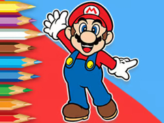 Lalao Coloring Book: Mario Happy Skating