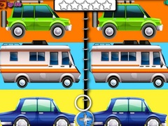 Lalao Cartoon Cars Spot The Difference