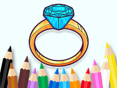 Lalao Coloring Book: Gemstone Ring