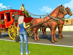 Lalao Horse Cart Transport Taxi Game