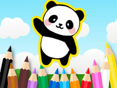Lalao Coloring Book: Cute Panda