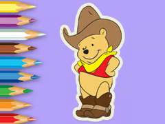 Lalao Coloring Book: Cowboy Winnie
