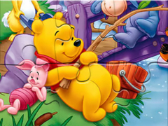 Lalao Jigsaw Puzzle: Winnie Fishing