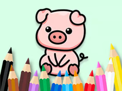 Lalao Coloring Book: Cute Pig 2