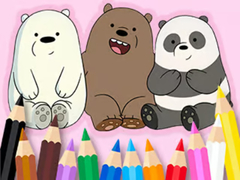 Lalao Coloring Book: We Three Bears