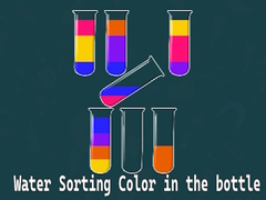 Lalao Water Sorting Color in the bottle