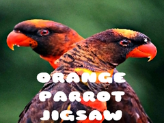 Lalao Orange Parrot Jigsaw