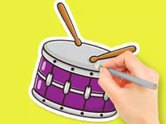 Lalao Coloring Book: Star Drum