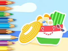 Lalao Coloring Book: Summer Beach Gear
