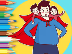 Lalao Coloring Book: Father's Day
