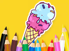 Lalao Coloring Book: Cool Ice Cream
