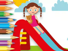 Lalao Coloring Book: Playing Slide