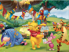 Lalao Jigsaw Puzzle: Winnie The Pooh Party