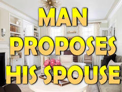 Lalao Man Proposes His Spouse