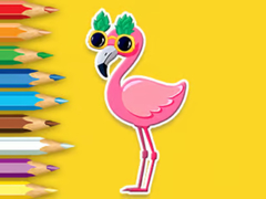 Lalao Coloring Book: Flamingo