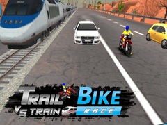 Lalao Trail Bike vs Train Race